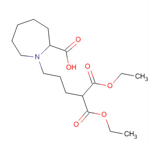 61212-39-3  Propanedioic acid, [3-(2-carboxyhexahydro-1H-azepin-1-yl)propyl]-,1,3-diethyl ester