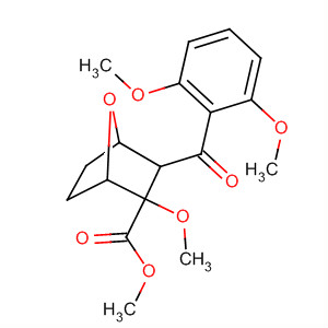 61227-42-7  7-Oxabicyclo[2.2.1]heptane-2-carboxylic acid,3-(2,6-dimethoxybenzoyl)-2-methoxy-, methyl ester, (2-endo,3-exo)-