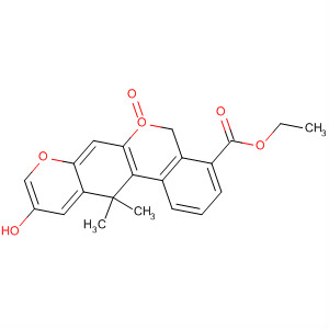 61237-50-1  5H,11H-[2]Benzopyrano[4,3-g][1]benzopyran-9-carboxylic acid,3-hydroxy-5,5-dimethyl-11-oxo-, ethyl ester