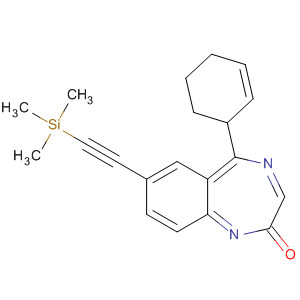 612525-95-8  2H-1,4-Benzodiazepin-2-one,1,3-dihydro-5-phenyl-7-[(trimethylsilyl)ethynyl]-