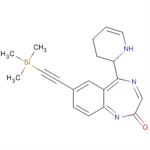 612527-48-7  2H-1,4-Benzodiazepin-2-one,1,3-dihydro-5-(2-pyridinyl)-7-[(trimethylsilyl)ethynyl]-