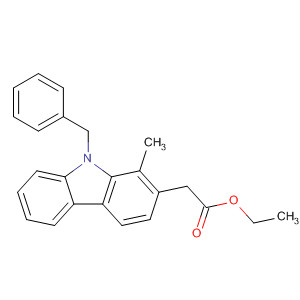 61253-37-0  9H-Carbazole-2-acetic acid, 1-methyl-9-(phenylmethyl)-, ethyl ester