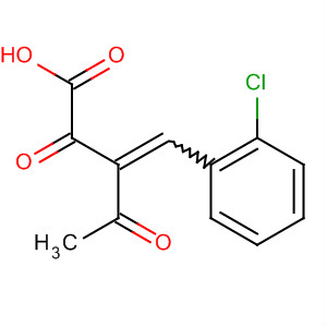 61253-64-3  Pentanoic acid, 3-[(2-chlorophenyl)methylene]-2,4-dioxo-