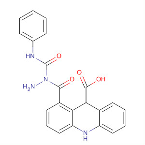 61258-66-0  9-Acridinecarboxylic acid, 9,10-dihydro-,2-[(phenylamino)carbonyl]hydrazide