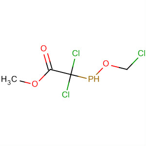 61264-35-5  Acetic acid, dichloro(chloromethoxyphosphinyl)-, methyl ester