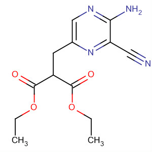 61267-57-0  Propanedioic acid, [(5-amino-6-cyanopyrazinyl)methyl]-, diethyl ester