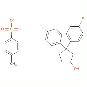 61271-74-7  Cyclopentanol, 3,3-bis(4-fluorophenyl)-, 4-methylbenzenesulfonate