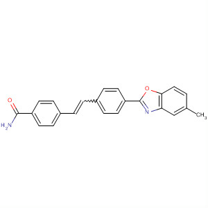 61273-35-6  Benzamide, 4-[2-[4-(5-methyl-2-benzoxazolyl)phenyl]ethenyl]-