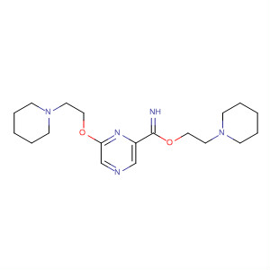 61274-94-0  Pyrazinecarboximidic acid, 6-[2-(1-piperidinyl)ethoxy]-,2-(1-piperidinyl)ethyl ester