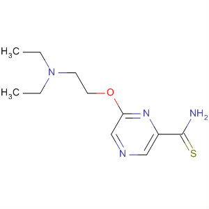61280-11-3  Pyrazinecarbothioamide, 6-[2-(diethylamino)ethoxy]-