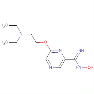 61280-16-8  Pyrazinecarboximidamide, 6-[2-(diethylamino)ethoxy]-N-hydroxy-