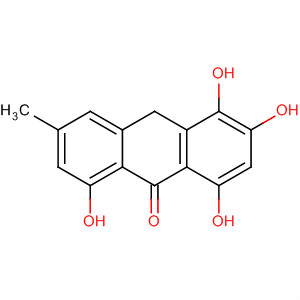 61281-23-0  9(10H)-Anthracenone, 1,3,4,8-tetrahydroxy-6-methyl-