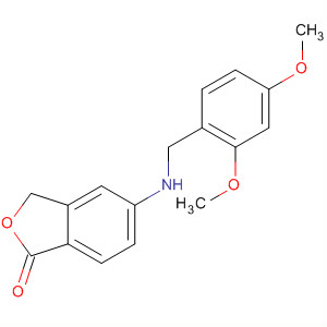 612850-87-0  1(3H)-Isobenzofuranone, 5-[[(2,4-dimethoxyphenyl)methyl]amino]-