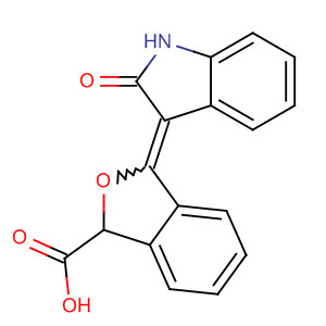 612851-54-4  1-Isobenzofurancarboxylic acid,3-(1,2-dihydro-2-oxo-3H-indol-3-ylidene)-1,3-dihydro-