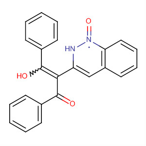 61290-00-4  2(1H)-Quinoxalinone, 3-(1-benzoyl-2-hydroxy-2-phenylethenyl)-