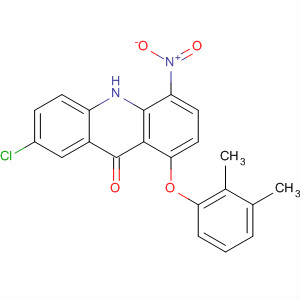61290-23-1  9(10H)-Acridinone, 7-chloro-1-(2,3-dimethylphenoxy)-4-nitro-