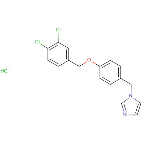 61292-42-0  1H-Imidazole, 1-[[4-[(3,4-dichlorophenyl)methoxy]phenyl]methyl]-,monohydrochloride