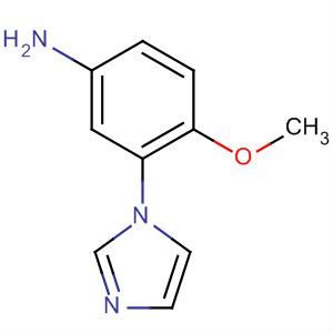 61292-66-8  Benzenamine, 3-(1H-imidazol-1-yl)-4-methoxy-