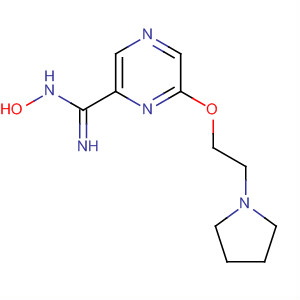 61301-25-5  Pyrazinecarboximidamide, N-hydroxy-6-[2-(1-pyrrolidinyl)ethoxy]-