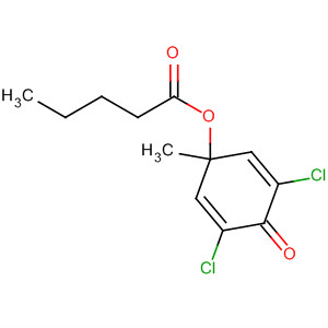 61305-97-3  Pentanoic acid, 3,5-dichloro-1-methyl-4-oxo-2,5-cyclohexadien-1-ylester