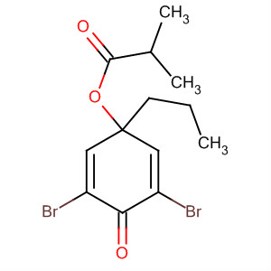 61306-12-5  Propanoic acid, 2-methyl-,3,5-dibromo-4-oxo-1-propyl-2,5-cyclohexadien-1-yl ester