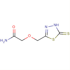 61320-70-5  Acetamide, 2-[(4,5-dihydro-5-thioxo-1,3,4-thiadiazol-2-yl)methoxy]-
