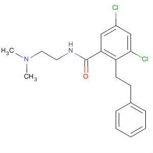 61321-76-4  Benzamide, 3,5-dichloro-N-[2-(dimethylamino)ethyl]-2-(2-phenylethyl)-