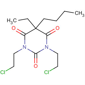 61327-81-9  2,4,6(1H,3H,5H)-Pyrimidinetrione,5-butyl-1,3-bis(2-chloroethyl)-5-ethyl-