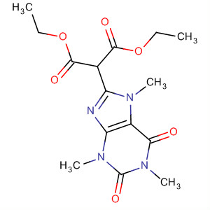 61328-72-1  Propanedioic acid,(2,3,6,7-tetrahydro-1,3,7-trimethyl-2,6-dioxo-1H-purin-8-yl)-, diethylester