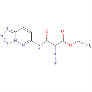 61330-26-5  Propanoic acid, 2-diazo-3-oxo-3-(tetrazolo[1,5-b]pyridazin-6-ylamino)-,ethyl ester
