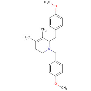 61334-34-7  Pyridine,1,2,5,6-tetrahydro-1,2-bis[(4-methoxyphenyl)methyl]-3,4-dimethyl-