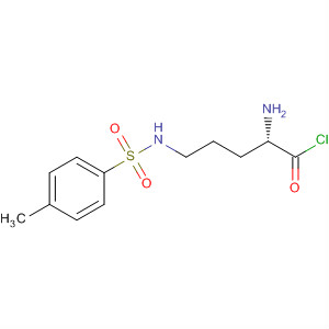 61341-07-9  Pentanoyl chloride, 2-amino-5-[[(4-methylphenyl)sulfonyl]amino]-, (S)-