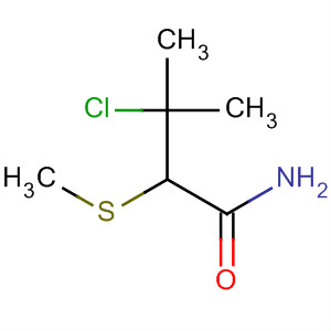 61350-97-8  Butanamide, 3-chloro-3-methyl-2-(methylthio)-
