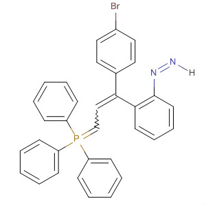 61355-81-5  Diazene,[1-(4-bromophenyl)-3-(triphenylphosphoranylidene)-1-propenyl]phenyl-