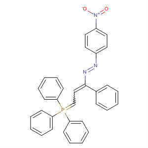 61355-84-8  Diazene,(4-nitrophenyl)[1-phenyl-3-(triphenylphosphoranylidene)-1-propenyl]-