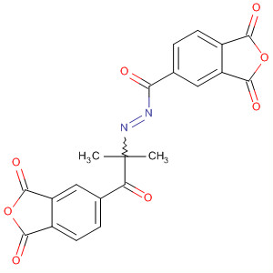 61355-90-6  1,3-Isobenzofurandione,5-[2-[[(1,3-dihydro-1,3-dioxo-5-isobenzofuranyl)carbonyl]azo]-2-methyl-1-oxopropyl]-