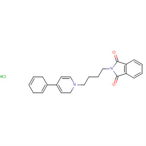 61365-25-1  1H-Isoindole-1,3(2H)-dione,2-[4-(3,6-dihydro-4-phenyl-1(2H)-pyridinyl)butyl]-, monohydrochloride