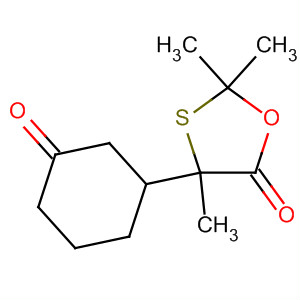 61366-86-7  1,3-Oxathiolan-5-one, 2,2,4-trimethyl-4-(3-oxocyclohexyl)-