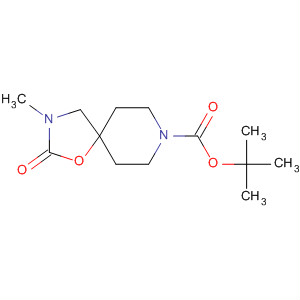613675-35-7  1-Oxa-3,8-diazaspiro[4.5]decane-8-carboxylic acid, 3-methyl-2-oxo-,1,1-dimethylethyl ester