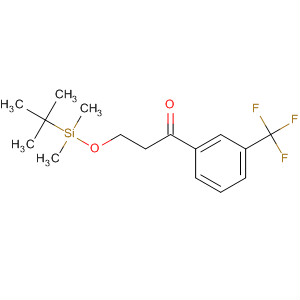 613675-93-7  1-Propanone,3-[[(1,1-dimethylethyl)dimethylsilyl]oxy]-1-[3-(trifluoromethyl)phenyl]-