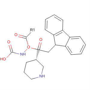 613676-74-7  Carbamic acid, [(3S)-3-piperidinylcarbonyl]-, 9H-fluoren-9-ylmethylester