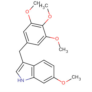 613679-36-0  1H-Indole, 6-methoxy-3-[(3,4,5-trimethoxyphenyl)methyl]-
