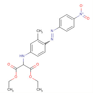 61372-85-8  Propanedioic acid, [[3-methyl-4-[(4-nitrophenyl)azo]phenyl]amino]-,diethyl ester
