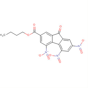 61372-93-8  9H-Fluorene-2-carboxylic acid, 4,5,7-trinitro-9-oxo-, butyl ester
