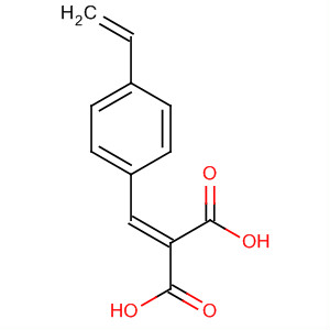 61372-94-9  Propanedioic acid, [(4-ethenylphenyl)methylene]-
