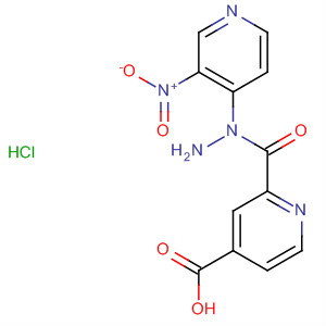 60445-47-8  4-Pyridinecarboxylic acid, 2-(3-nitro-4-pyridinyl)hydrazide,monohydrochloride