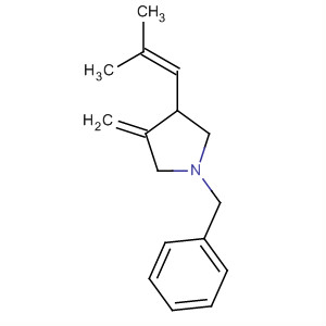 604758-17-0  Pyrrolidine, 3-methylene-4-(2-methyl-1-propenyl)-1-(phenylmethyl)-