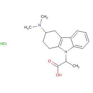 60481-78-9  9H-Carbazole-9-propanoic acid, 3-(dimethylamino)-1,2,3,4-tetrahydro-,monohydrochloride