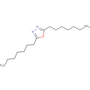 605671-83-8  1,3,4-Oxadiazole, 2,5-diheptyl- 605671-83-8  1,3,4-Oxadiazole, 2,5-diheptyl-