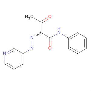 60568-47-0  Butanamide, 3-oxo-N-phenyl-2-(3-pyridinylazo)-